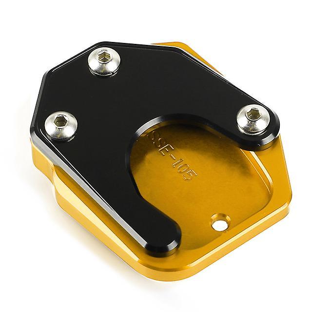 Motorcycle For Honda Xlv 600 650 700 Transalp Xl600v Xl650v Xl700v Cnc Side Stand Foot Kickstand Enlarge Extension Support Plate Pad gold black