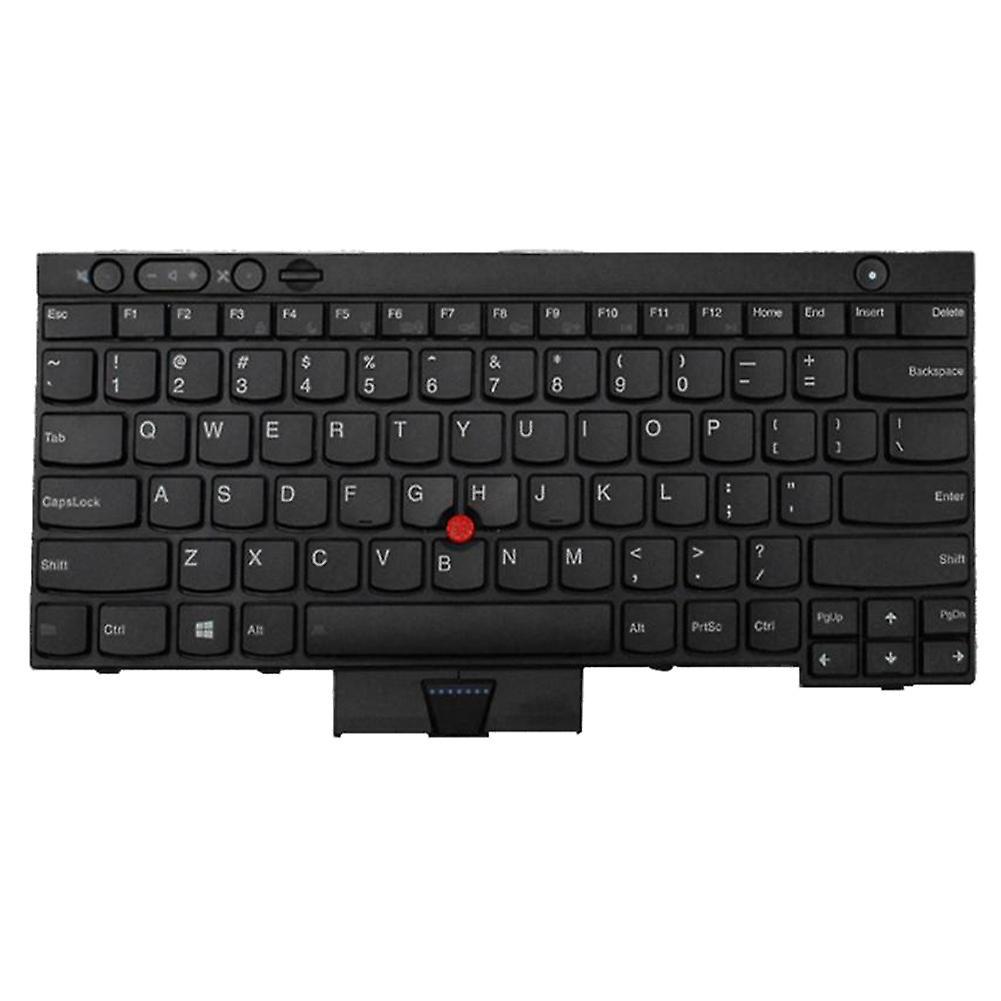 Cremlank Replacement US English Keyboard for Lenovo Thinkpad T530 T430 T430s X230 W530 Black