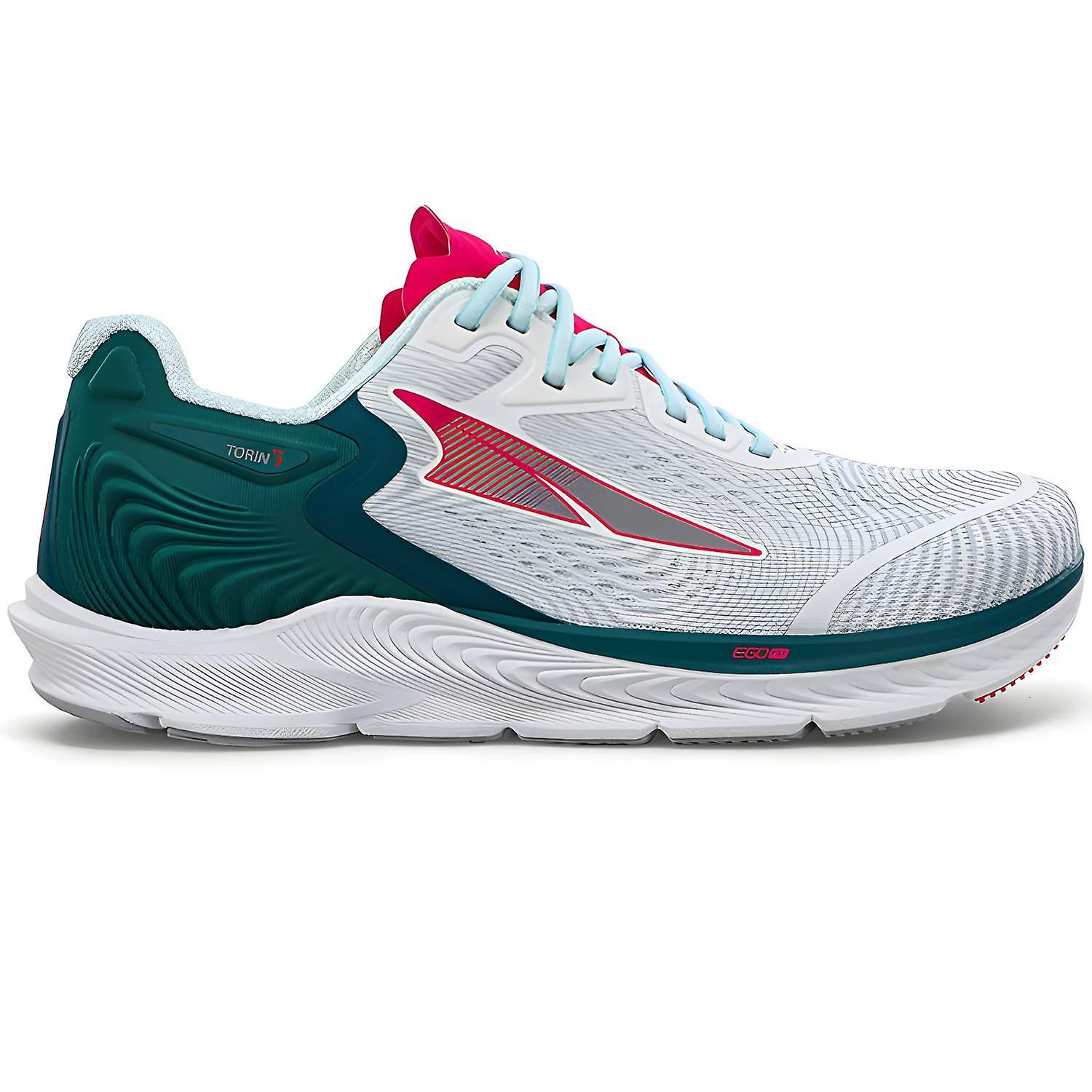 Altra Torin 5 Women's Road Running Shoes, Deep Teal/Pink Green 4.5 UK