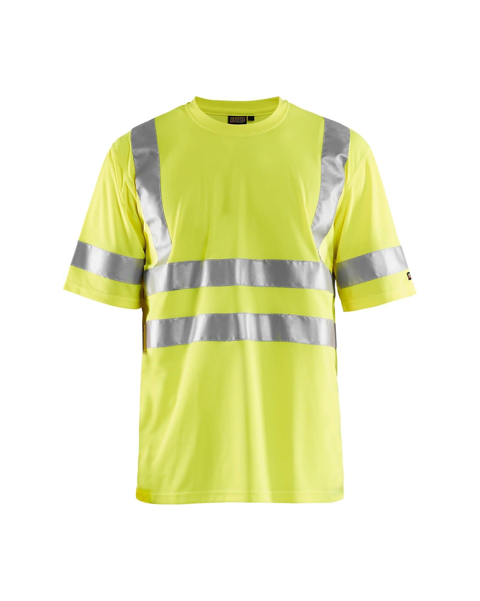 Blaklader 3413 hi-vis t-shirt reflective - mens (34131009) Yellow Xxl