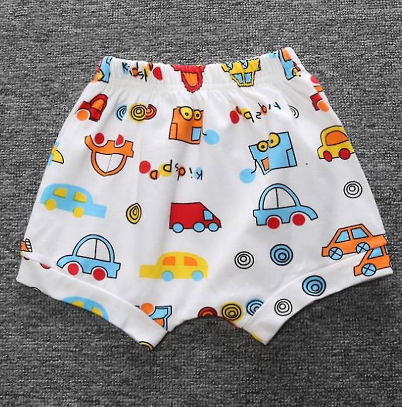 Slowmoose Cartoon Animal Pattern-printed Short Pants 24M