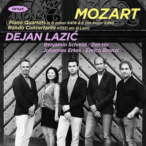 Onyx Classics Dejan Lazic - Mozart: Piano Quartets Nos. 1 & 2  [COMPACT DISCS] USA import