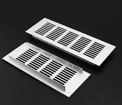 Slowmoose Air Vent Perforated Sheet - Web Plate Ventilation Grille length     400MM / Width 80MM