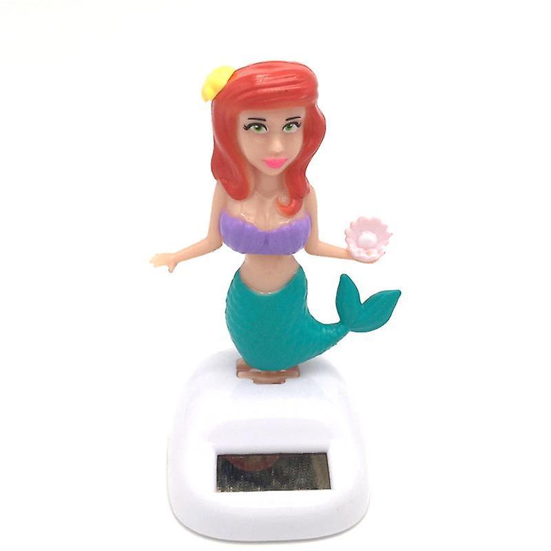 Slowmoose Solar Powered Dancing Doll - Swing Mermaid  Dancer Toy