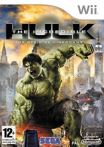 Nintendo The Incredible Hulk (Wii) - PAL - New & Sealed