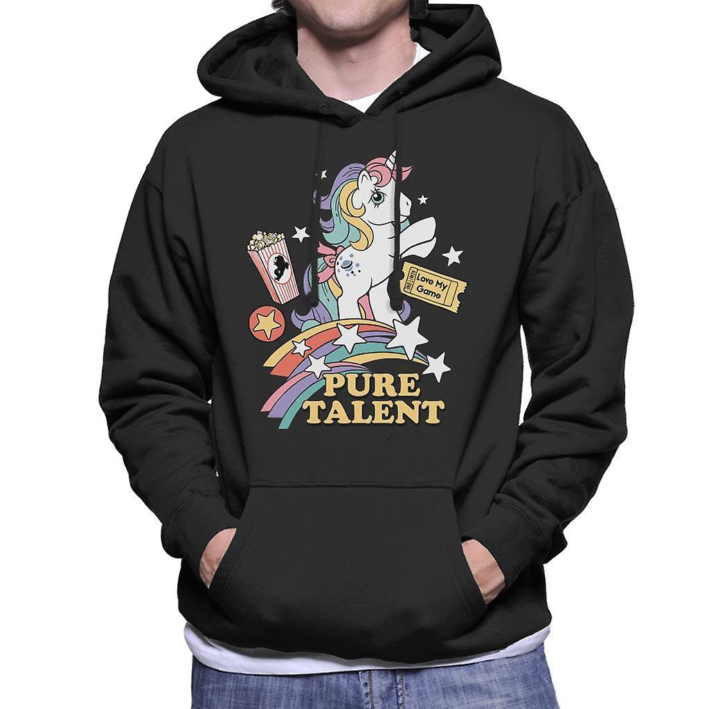 My Little Pony Pure Talent Men's Hooded Sweatshirt Black Small