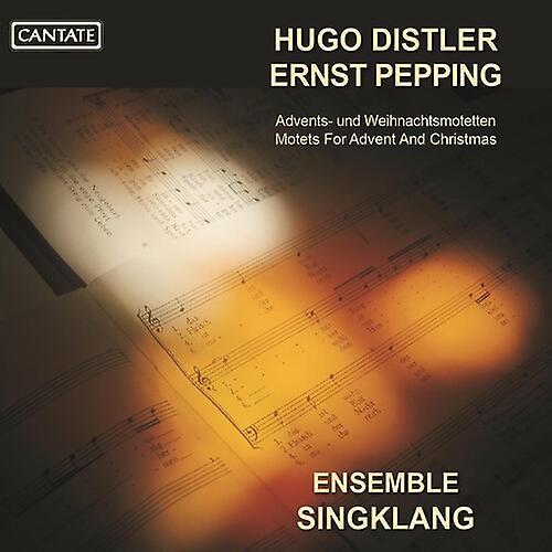 Cantate Distler / Ensemble Singklang - Advents / Und Weihnachtsmotette  [COMPACT DISCS] USA import