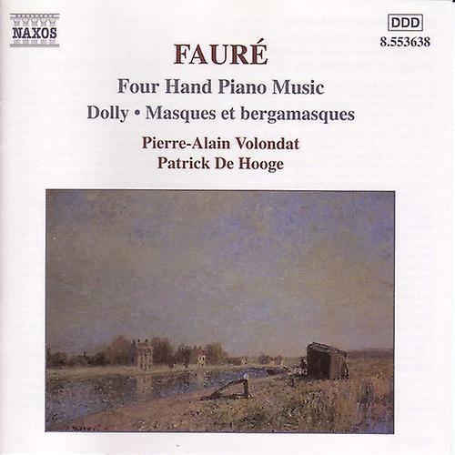 Naxos Patrick de Hooge - Four Hand Piano Music  [COMPACT DISCS] USA import