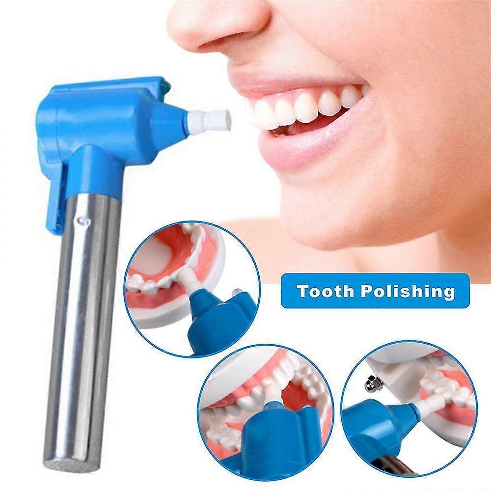 Rhafayre Electric Tooth Polishing Whitening Kit Teeth Cleaning Tool Burnisher Polisher Whitener Stain Plaque Remover