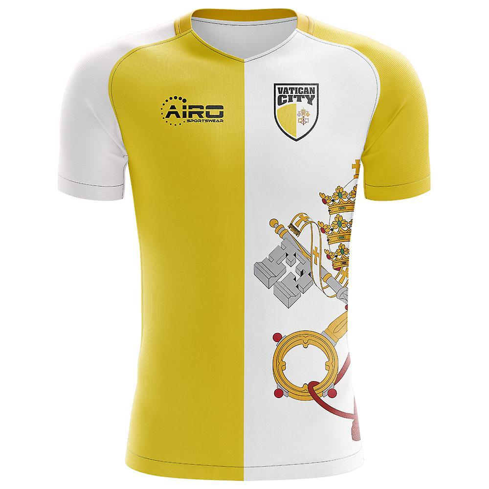 Airo Sportswear 2024-2025 Vatican City Home Concept Football Shirt White M