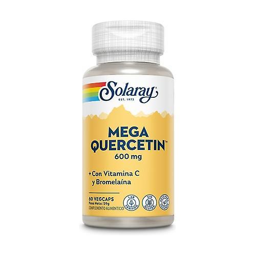 Solaray Mega Quercetin 60 vegetable capsules of 600mg