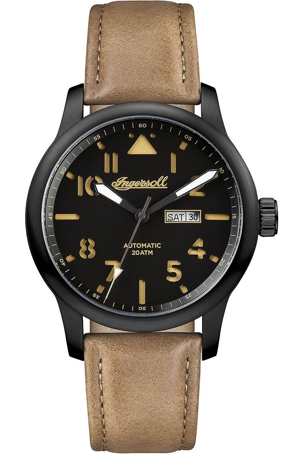 Ingersoll hatton Automatic Analog Men's Watch with Cowskin Bracelet I01302