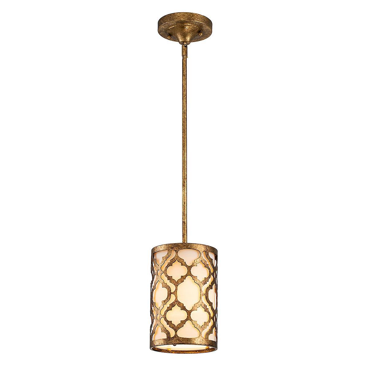 Arabella 1 Light Ceiling Mini DuoMount Pendant Gold E27