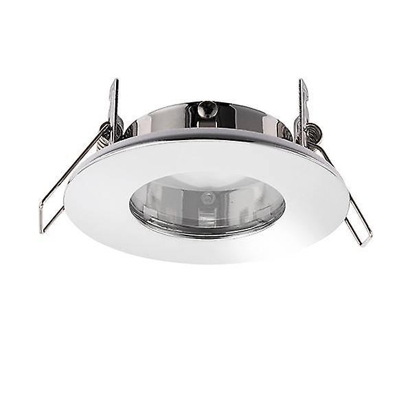 Saxby Lighting Speculo LED Fire Rated 1 Light Bathroom Recessed Light Chrome Plate, Glass IP65