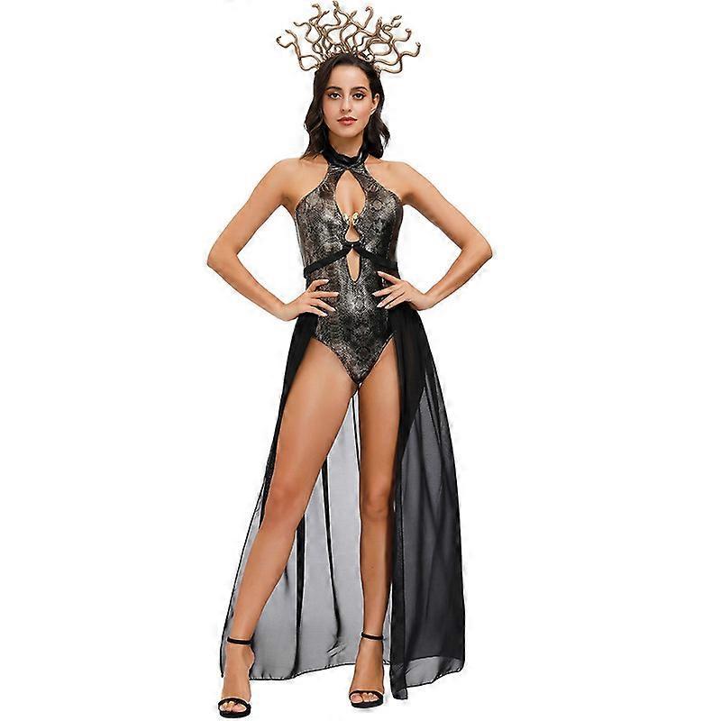 Halloween Costume Womens Sexy Medusa Costume Womens Mythology Adult Costume M