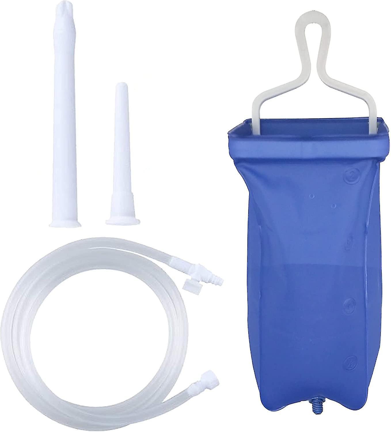 Set Sail Enema Bag Kit Home Coffee Enema Irrigator Set Travel Enema Set For Men And Women Colon Cleaning 2 Litre