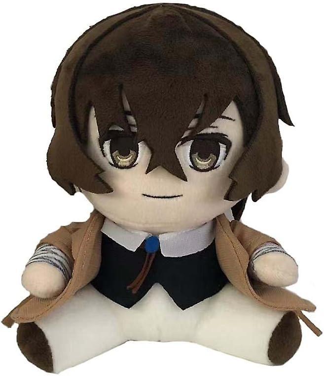 Ubiuo Chuuya Nakahara Plush Anime Bungo Stray Dogs Plush Cosplay Dazai Osamu Stuffed Pillows (dazai Osamu)