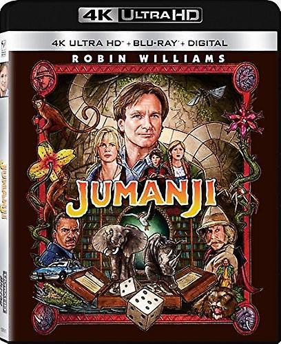 Sony Pictures Jumanji  [ULTRA HD BLU-RAY REGION: A USA] With Blu-Ray, 4K Mastering, Dubbed, Subtitled, Widescreen USA import