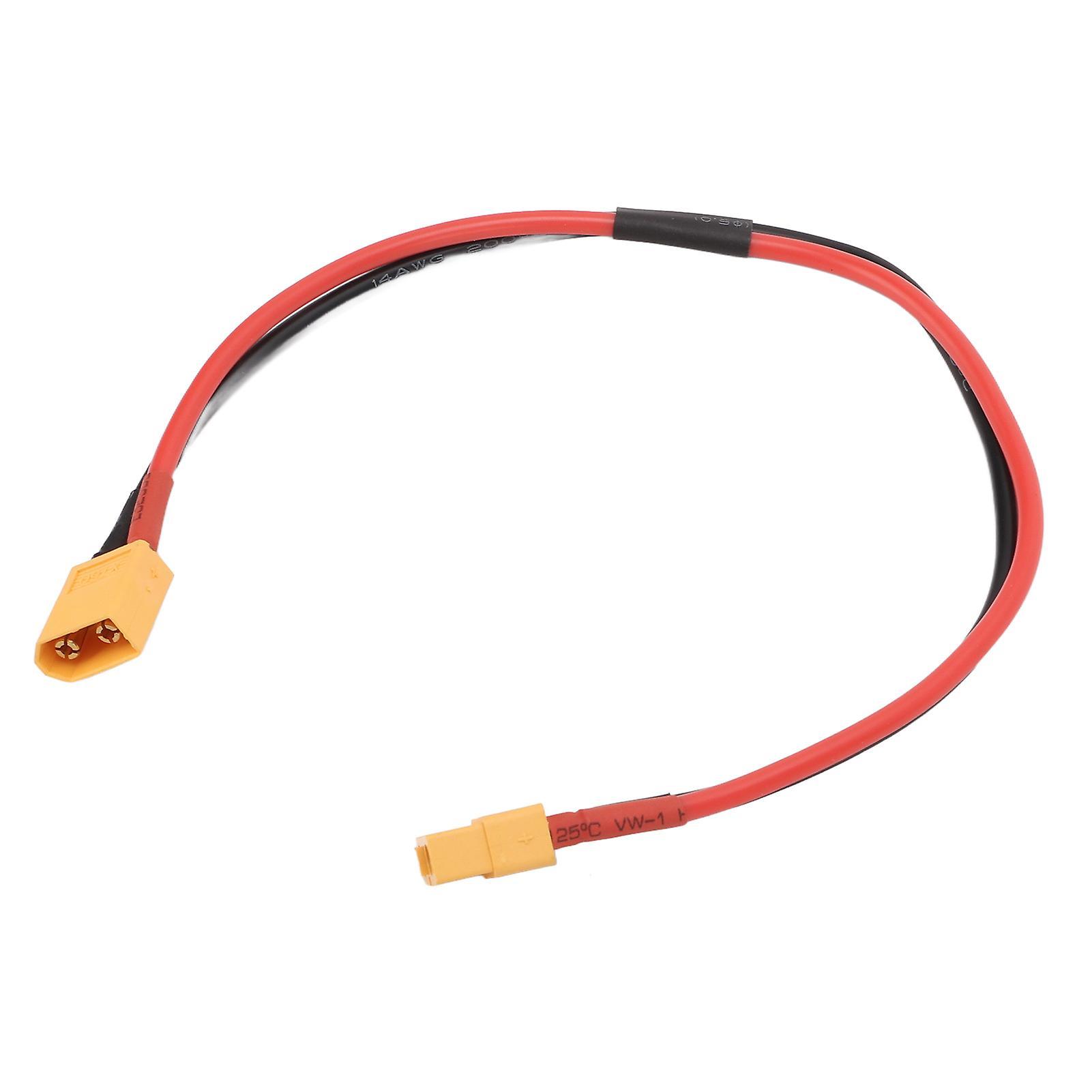 XT60 Extension Cable Extension Cable Male to Female XT60 Lead Cord 14AWG Charging Accessory for Toy Model