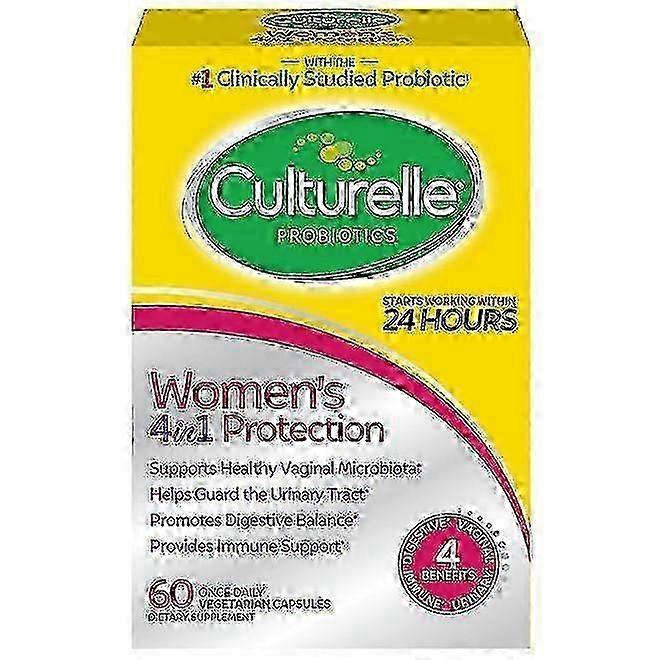 Culturelle probiotics women's healthy balance capsules, 60 ea