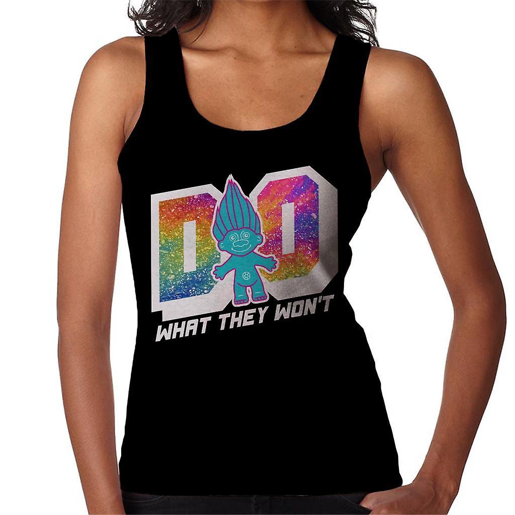 Trolls Do What They Wont Women's Vest Black Medium