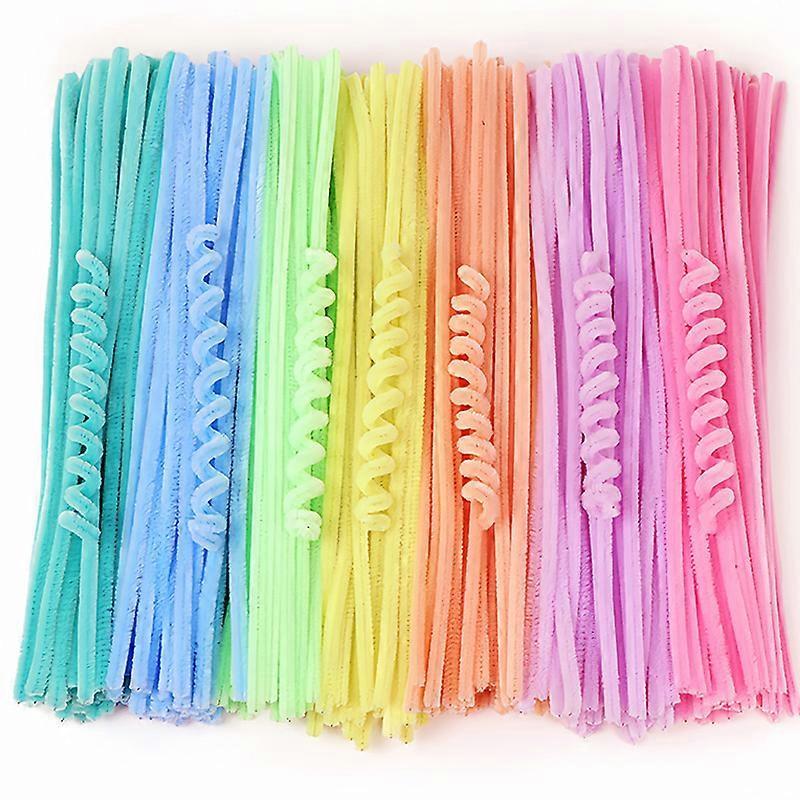 Szsljsm 100Pcs Pipe Cleaners 30cm/12 inch Chenille Stems for DIY Art Crafts