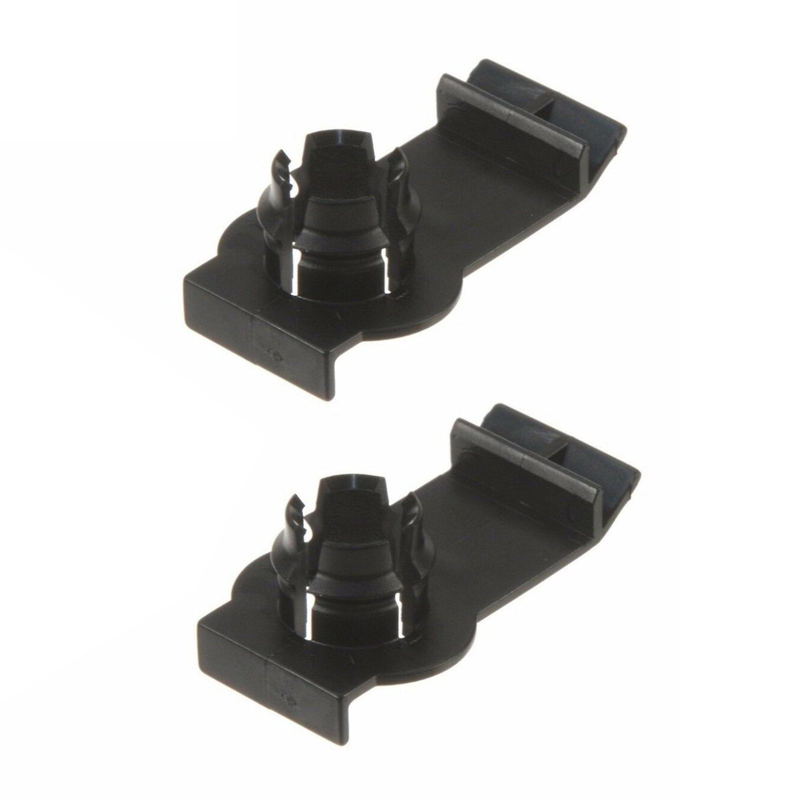 Naievear 2pcs Window Regulator Clips Compact Corrosion Resistant Effective Automobile Glass Mounting Clips 51338254781 For Bmw X5 E53 99-06 Black