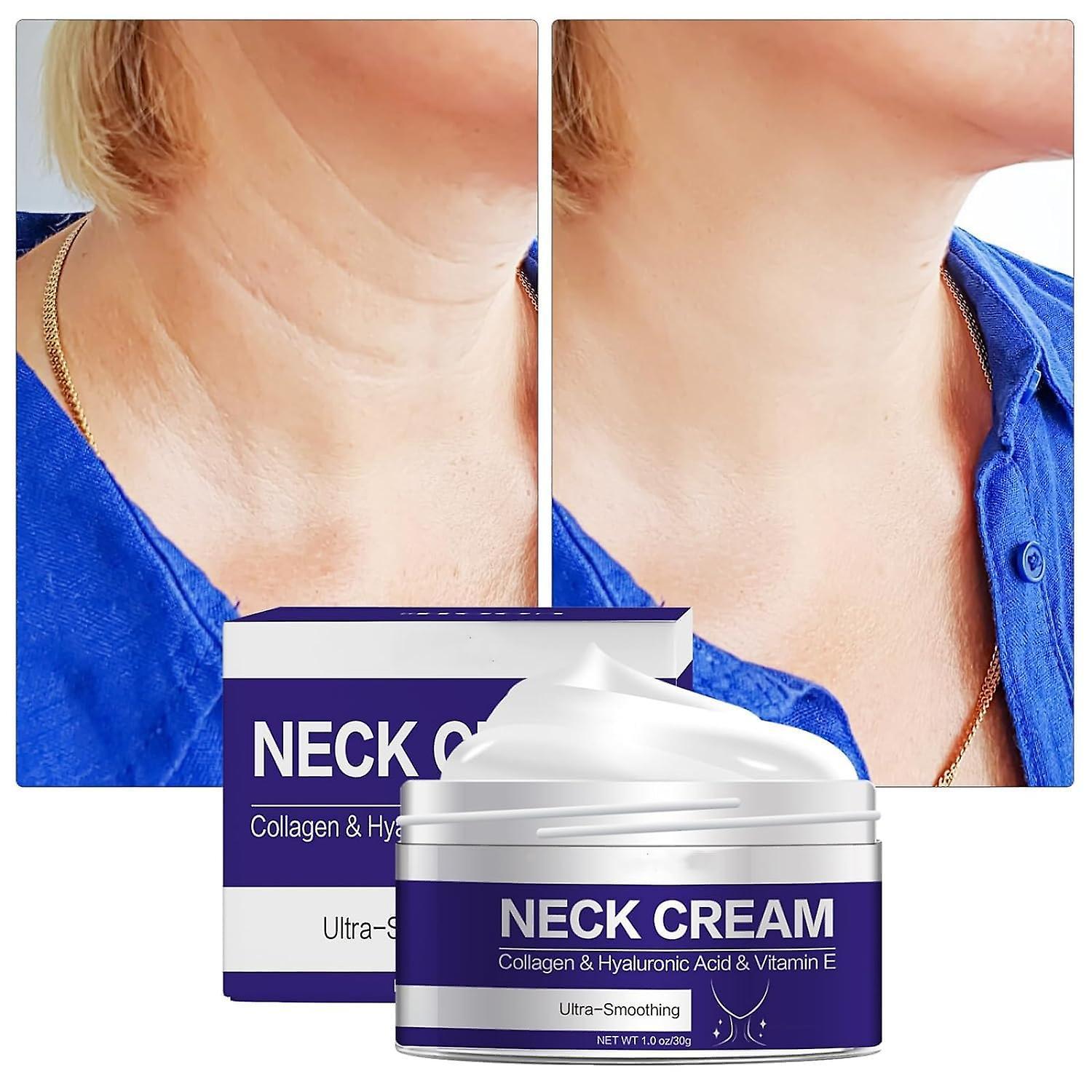 Frusde Tighten & Lift Firming Neck Cream, 30g Neck Cream, Tighten and Lift Firming Neck Cream, Anti-Aging Anti Wrinkle Moisturizing Neck Cream 3pcs