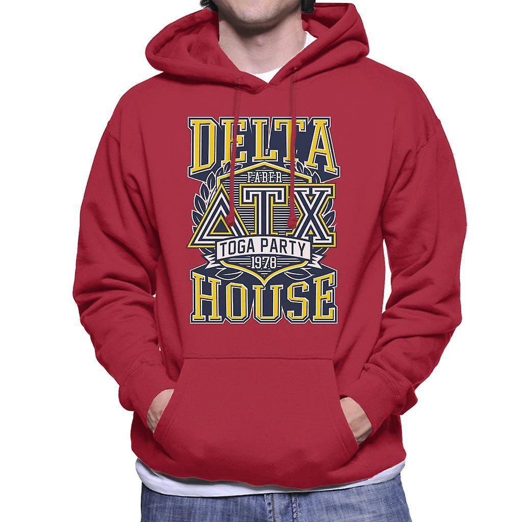 Animal House DTX 1978 Toga Party Men's Hooded Sweatshirt Cherry Red XX-Large