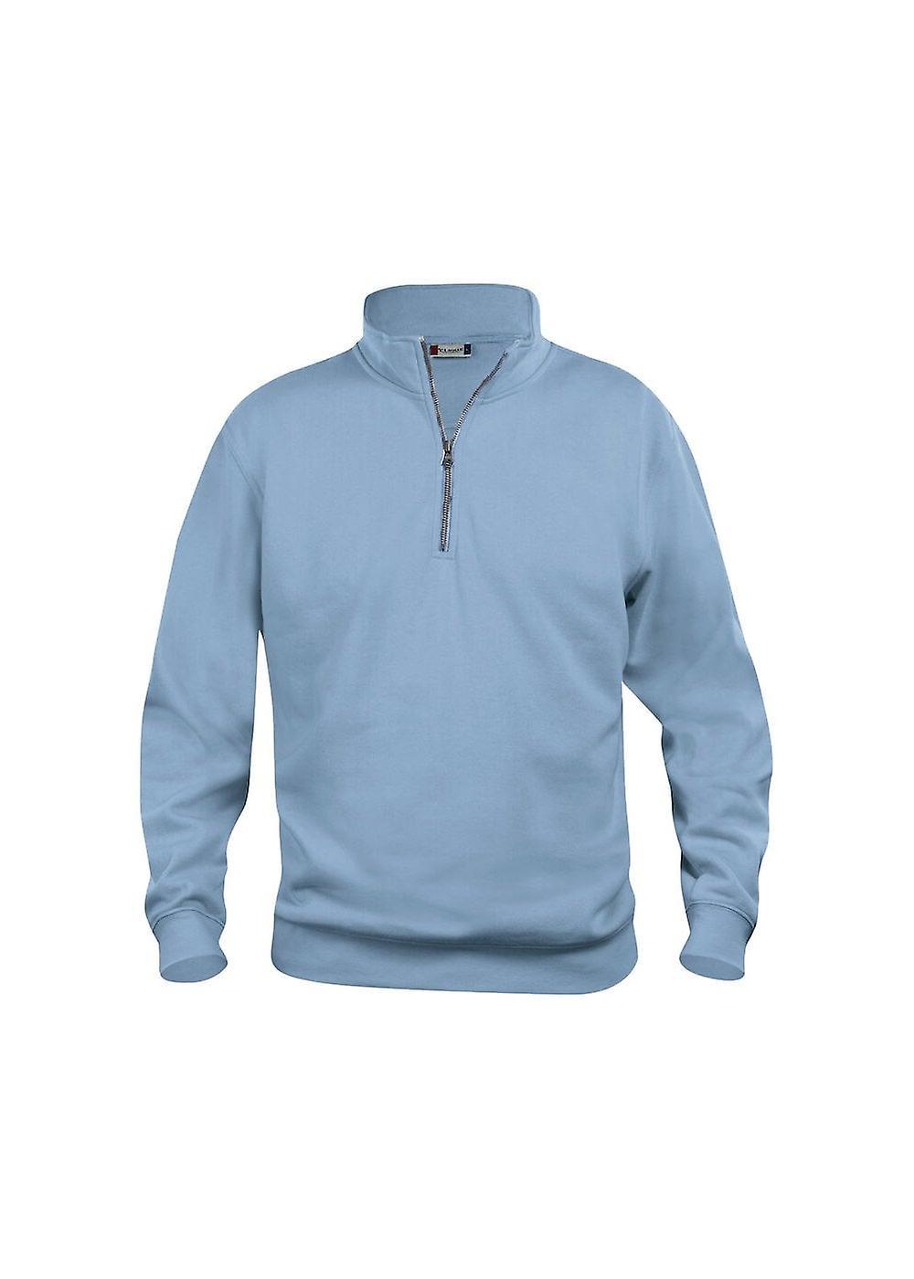 Men's Clique Basic Half-Zip Sweater 021033 Light Blue 3xl