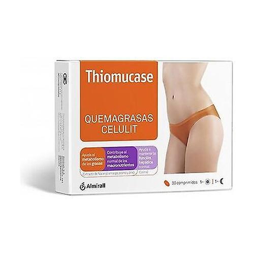 Almirall Thiomucase cellulite fat burner 30 tablets