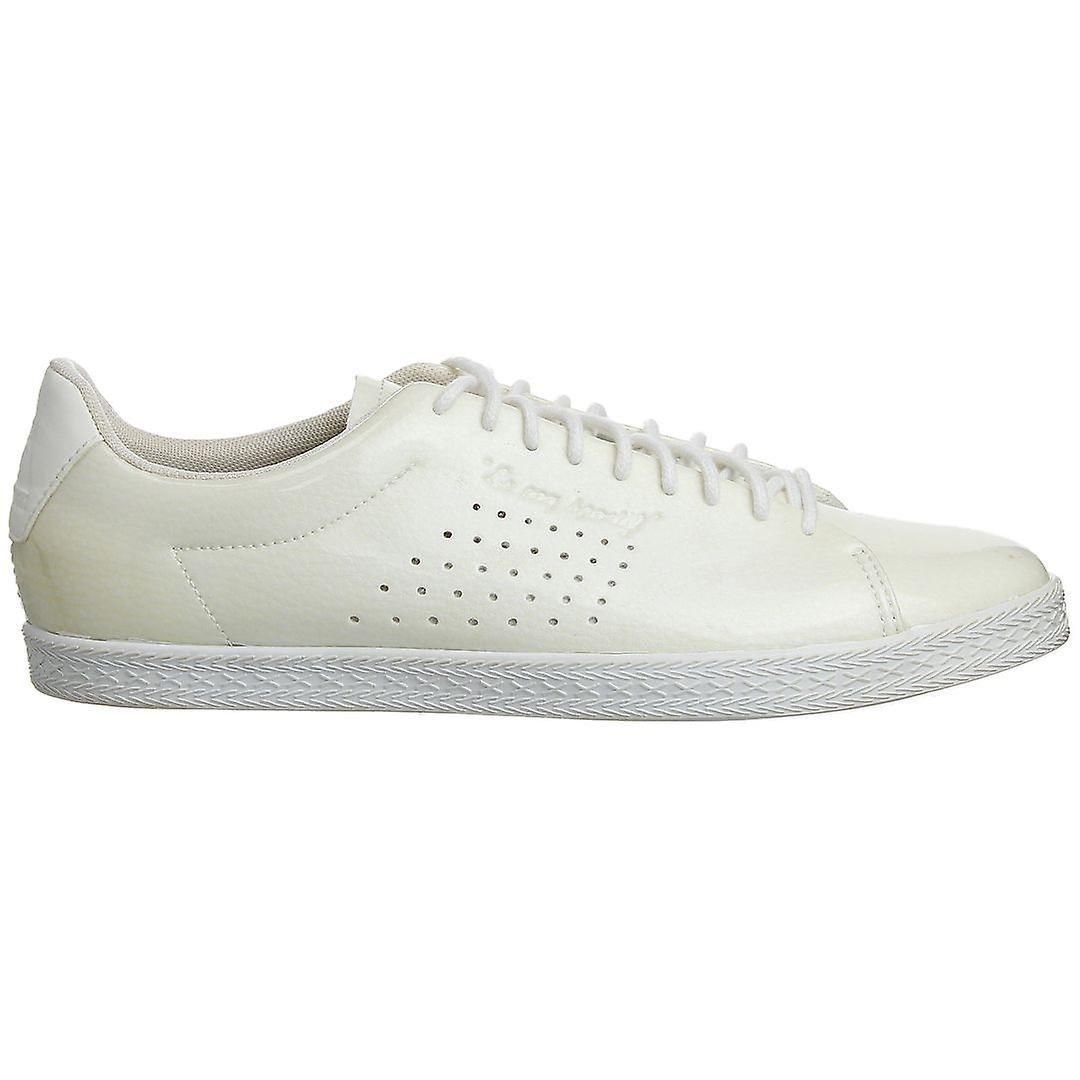 Le Coq Sportif Charline Lace-Up White Smooth Leather Womens Trainers 1810071 UK 5.5 EU 39 US 7.5