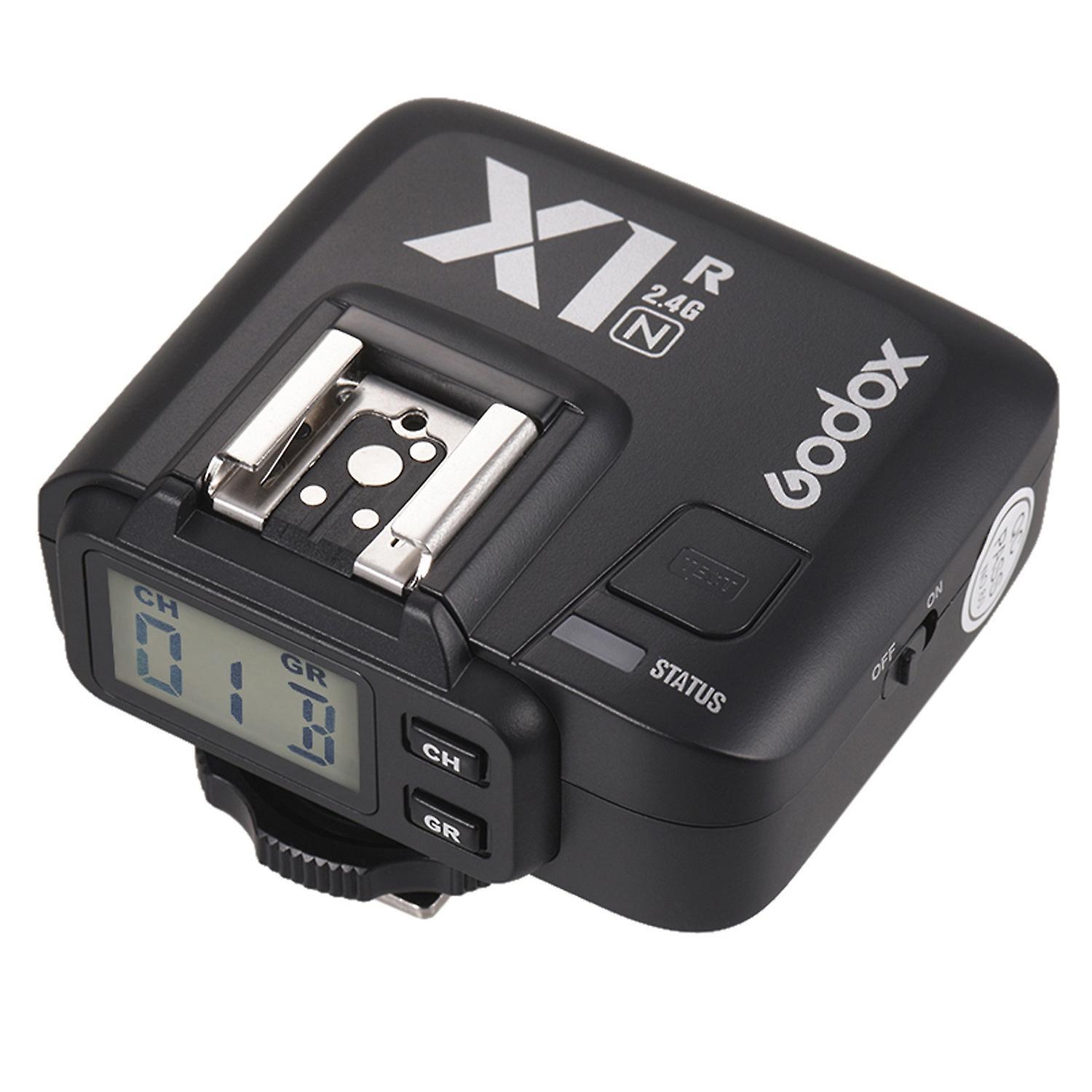 Godox X1R-N TTL 2.4G Wireless Flash Trigger Receiver for Nikon DSLR Camera for X1N Trigger