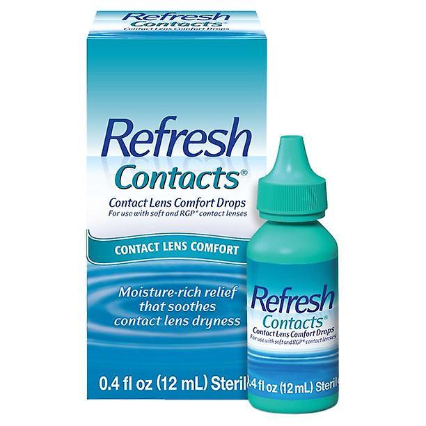 Refresh Contacts Lubricant Eye Drops, 0.4 Fl. Oz.