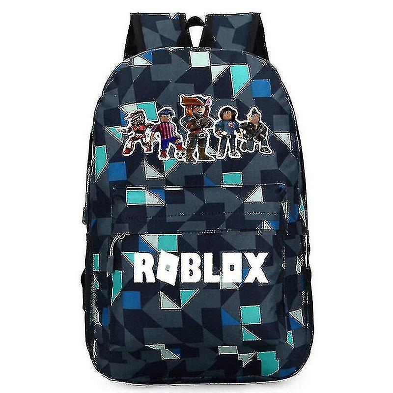 Kangboo (5 Figure) Roblox Backpack Kids School Bag Boy Handbag Travel