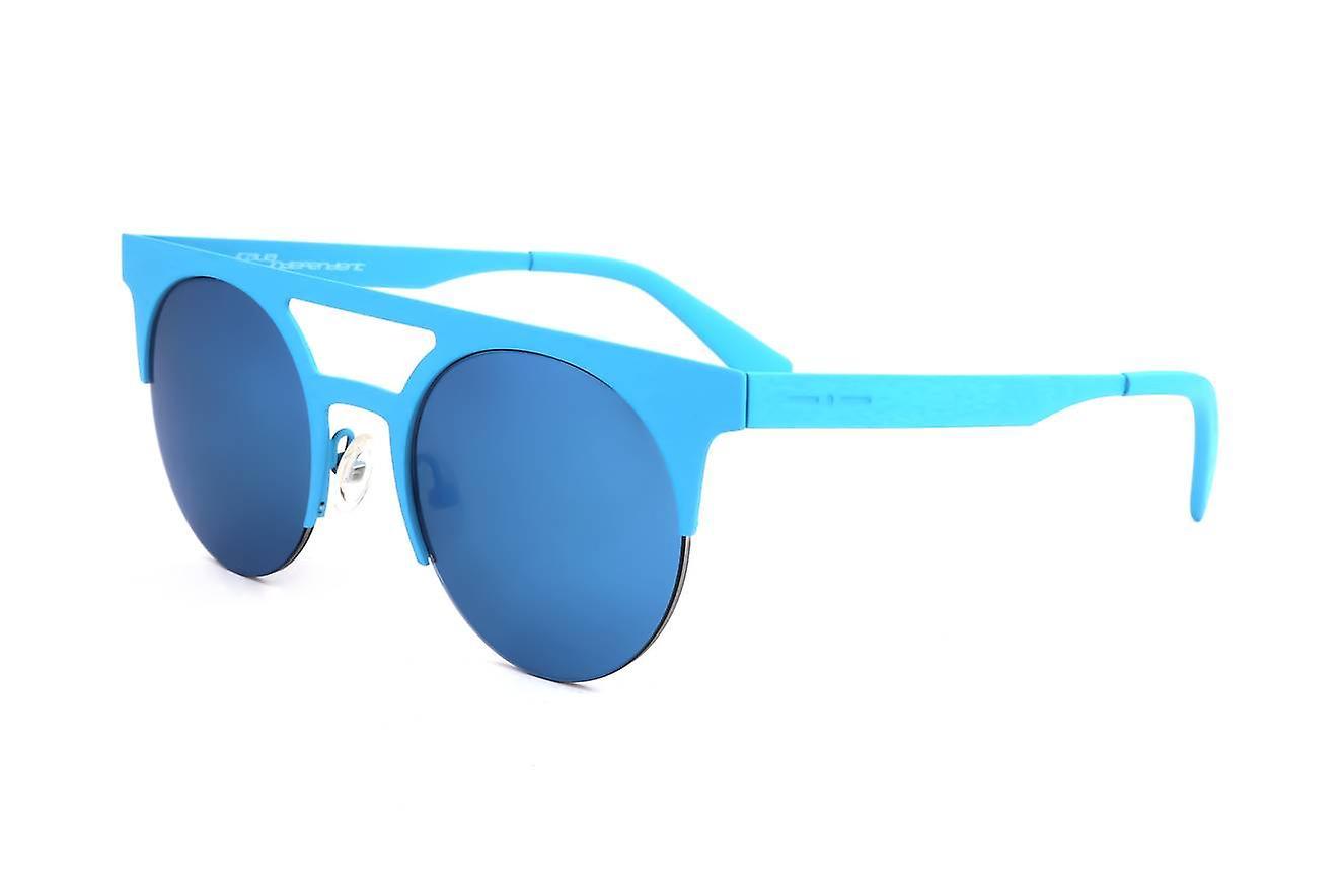 Sunglasses Italia Independent I-I MOD METAL 0026 027.000 SKY LED 49/21/140 UNISEX Blue 49 mm