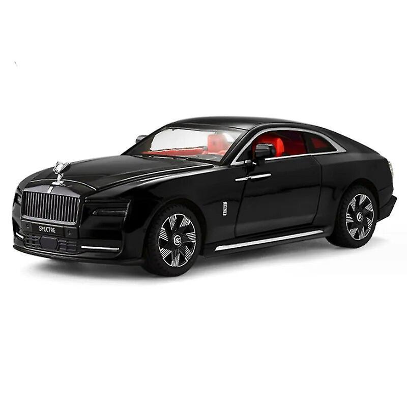 Aintier 1:24 Rolls Royces Spectre Alloy Energy Car Model Diecast Metal Luxy Car Charging Vehicle Model Sound and Light Kids Toy Gift Black