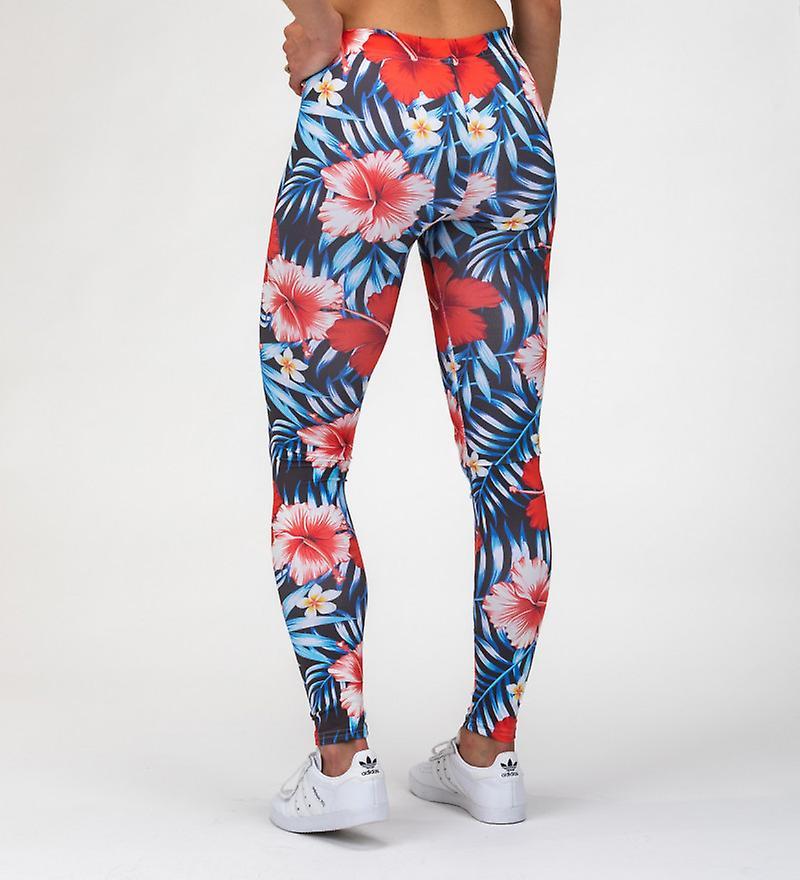 Mr Gugu & Miss Go Mr. Gugu Miss Go Tropical flowers leggings M