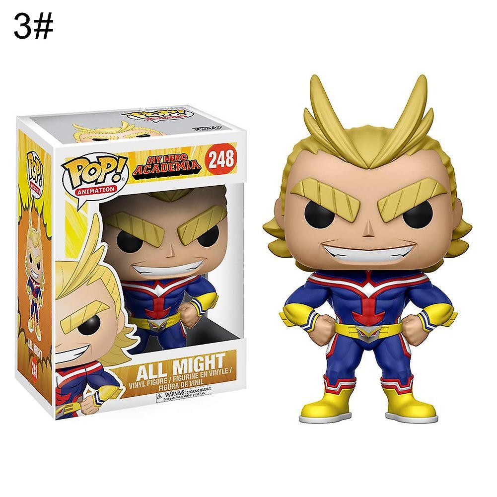 Somerway Lovely My Hero Academia Deku Katsuki Bubble Head Figurine Funko Pop Toy Gift All Might