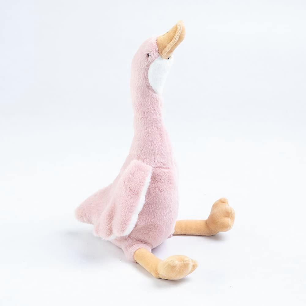 Baicccf 19.7" Goose Plush Goose Swan Stuffed Animal Pink Duck Plush Toy,Gifts for Kids 19.7INCH