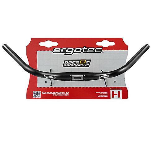 Ergotec Stuttgart handlebar (aluminium) / / 31.8 mm (safety level 5) Black/sandblasted (ALU)