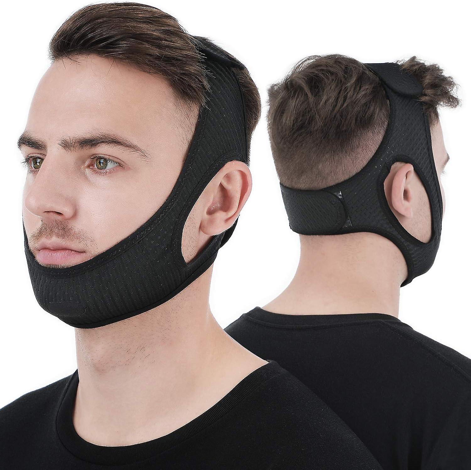 Blackp Anti Snore Chin Strap [upgraded 2023], Vosaro Snoring Solution Effective Anti Snore Device, Adjustable And Breathable Stop Snoring Head Band...