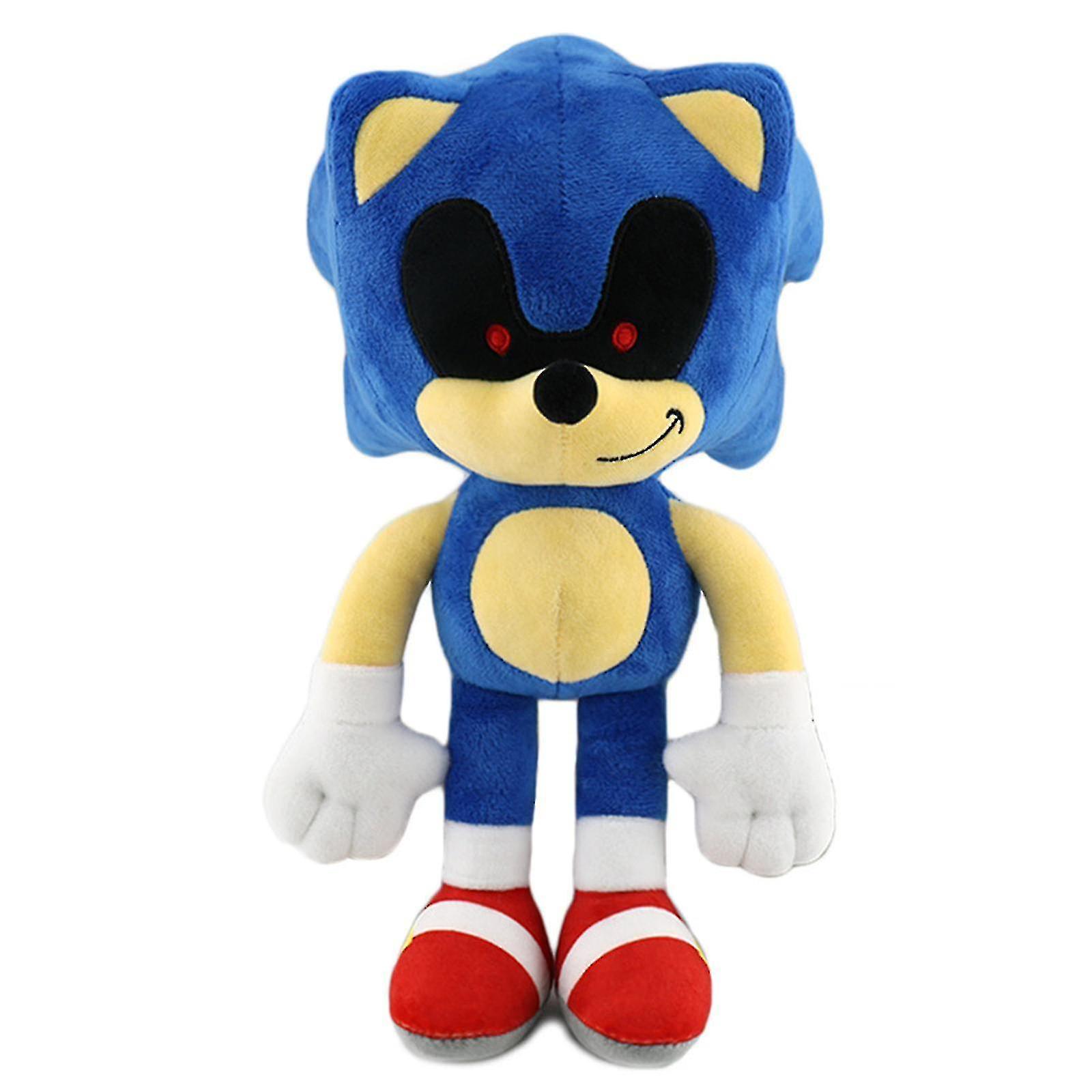 Elciaicle 11.8"super Sonic Plush Toy Soft Stuffed Animal Kids Doll Gift-i blue