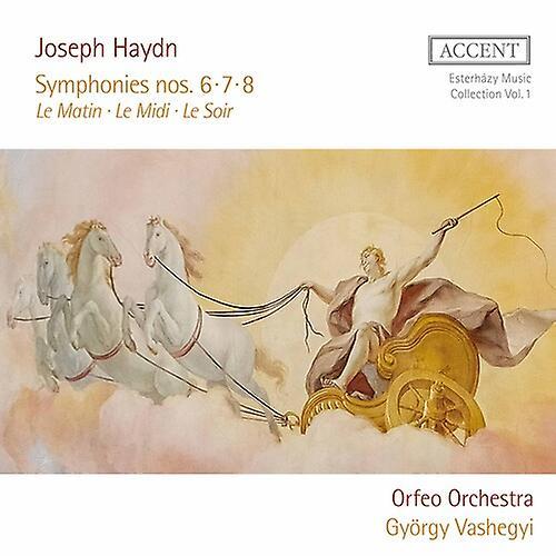 Accent Records Haydn / Orfeo Orchestra / Vashegyi - Symphonies 6-8  [COMPACT DISCS] USA import