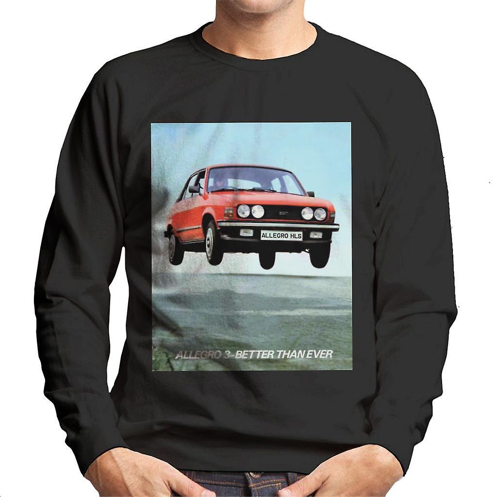 Austin Allegro 3 Better Than Ever British Motor Heritage Men's Sweatshirt Black XX-Large