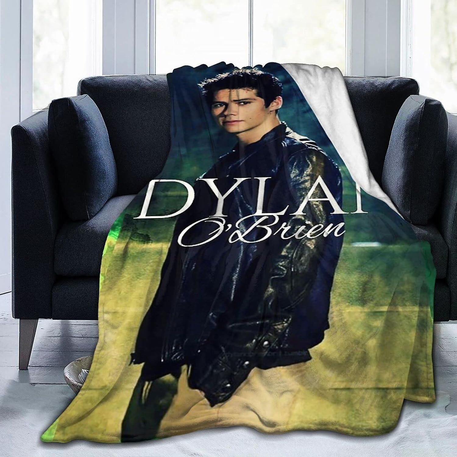 Kerota TR1774 Dylan O'Brien Throw Blanket,Air-Conditioning Blanket,Super Soft Comfy Flannel Fleece Blanket,Plush Blanket 50x40in 125x100cm