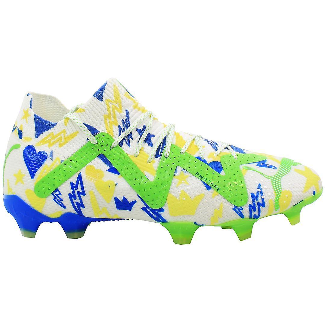 Puma Neymar Jr. Future Ultimate FG/AG  Lace-Up Multicolor Synthetic Mens Football Boots 107610_01 Multicolour UK 5 EU 38 US 6