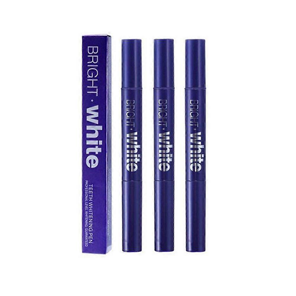 Lycxames 3x Teeth Whitening Gel Pen Extra Strong White Tooth Whitener Delicate Stain Remover