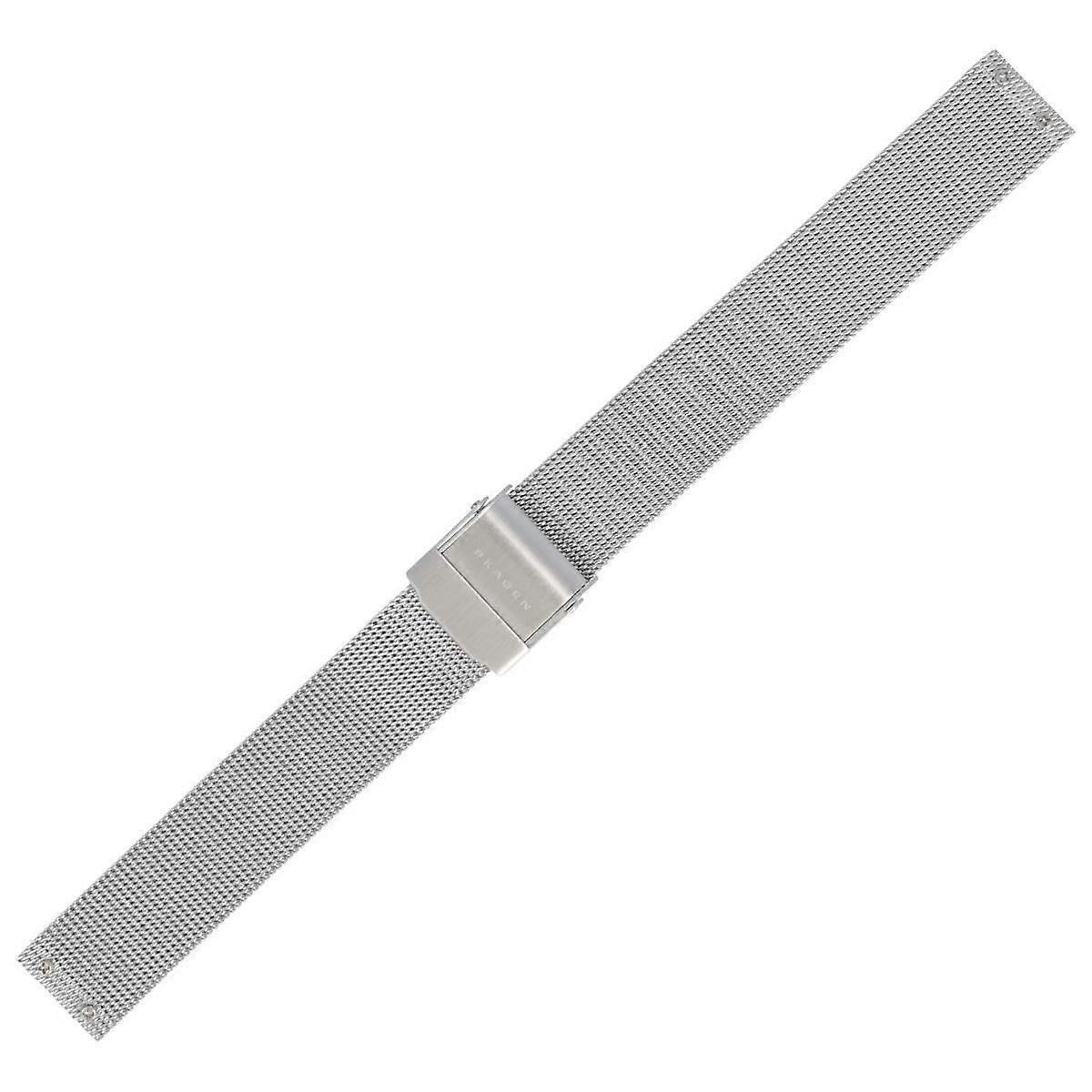 Linkrunning Watch Strap 14 mm Stainless Steel Silver