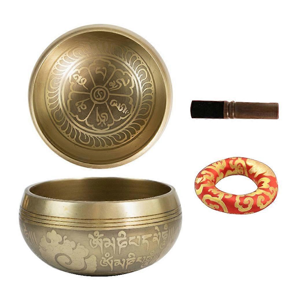 unbrand Tibetan Singing Bowls Set For Healing & Chakra- Balancing Sound Massage